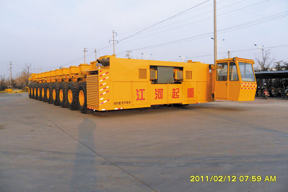 600t运梁车