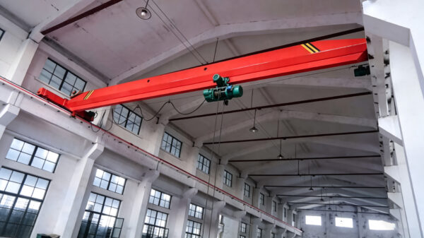 LDA Reinforced Single Girder Overhead Travelling Crane