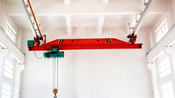 LX Type Single Girder Underhung Overhead Travelling Crane