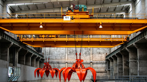 QZ Type Grab Double Girder Overhead Travelling Crane